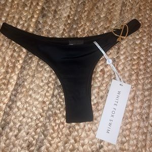 White Fox Boutique Black Bikini Bottom